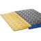Crown Matting Technologies Antifatigue Mat, 3' L x 2' W, 7/8" Thickness, PVC, Black/Yellow WD 3423YB - alternate 2